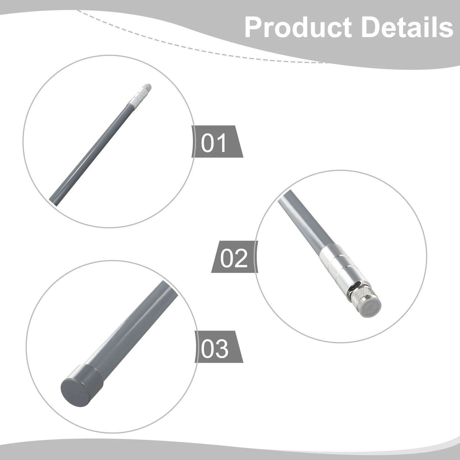 Durable Antenna Kit For Helium 868-915MHz N Male Connector RG58 Single Core Wire Vertical Polarization 12dBi
Durable Antenna Kit For Helium 868-915MHz N Male Connector RG58 Single Core Wire Vertical Polarization 12dBi
