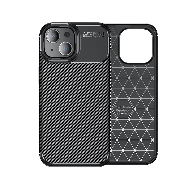 For iPhone 15 Case Cover For iPhone 15 Funda Shell Carbon fiber Soft Luxury Business Phone Bumper For iphone 15
For iPhone 15 Case Cover For iPhone 15 Funda Shell Carbon fiber Soft Luxury Business Phone Bumper For iphone 15