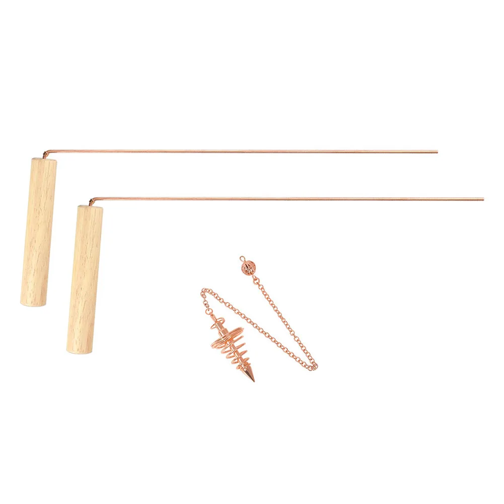 Durable Copper Probe Detector Rod Shareable Wood Handle Bronze Copper Probe Detector Rod For Water Treasure Finding
Durable Copper Probe Detector Rod Shareable Wood Handle Bronze Copper Probe Detector Rod For Water Treasure Finding