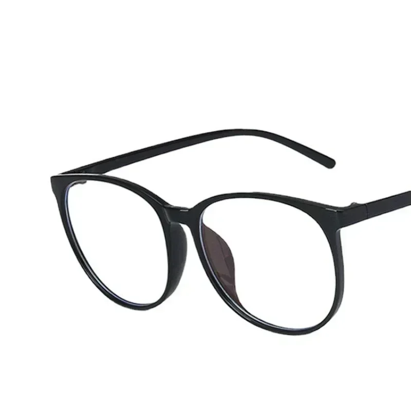 Monture de lunettes d'ordinateur transparente pour hommes et femmes, lunettes rondes anti-lumière bleue, lunettes bloquant les lunettes, lunettes optiques 5