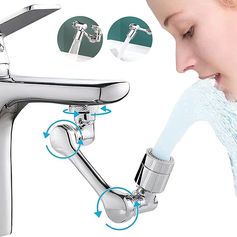 1080° Rotation Faucet Sprayer Head Faucet Extender Bubbler Nozzle Plastic Dual Mode Sprayer Head Kitchen Tap Washbasin Robot Arm
1080° Rotation Faucet Sprayer Head Faucet Extender Bubbler Nozzle Plastic Dual Mode Sprayer Head Kitchen Tap Washbasin Robot Arm