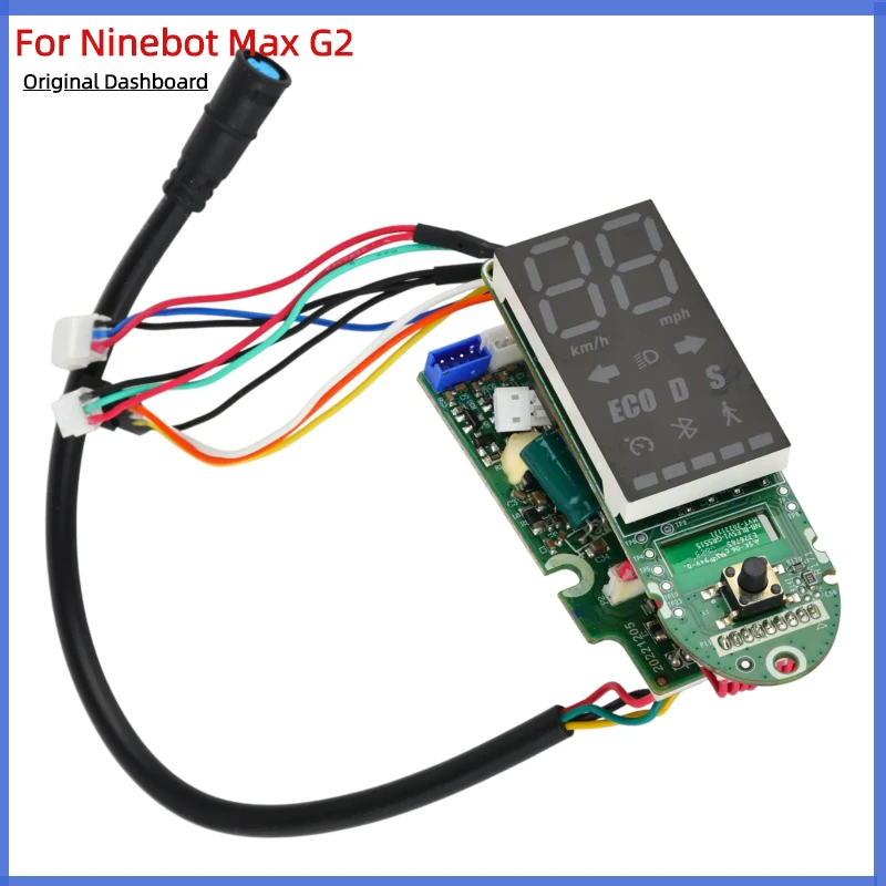 Electric Scooter Original Dashboard For Ninebot Max G2 KickScooter LED Display Bluetooth Board Motherboard e scooter Parts
Electric Scooter Original Dashboard For Ninebot Max G2 KickScooter LED Display Bluetooth Board Motherboard e scooter Parts
