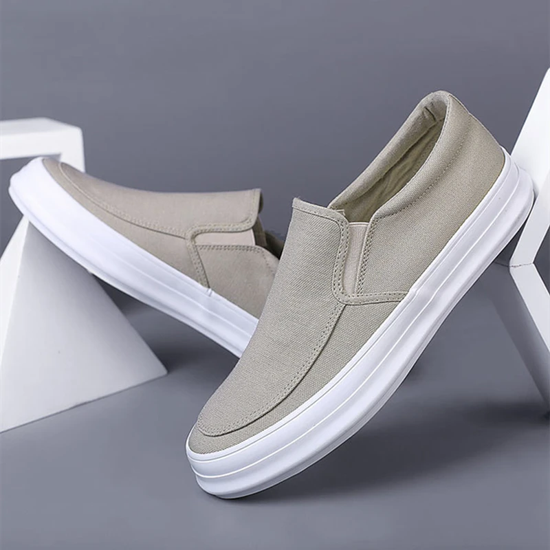Men's Soft Flat Shoes Vulcanized Shoes Outdoor Men's Sneakers Loafers Men's Casual Shoes Breathable Canvas Shoes Lightweight
Men's Soft Flat Shoes Vulcanized Shoes Outdoor Men's Sneakers Loafers Men's Casual Shoes Breathable Canvas Shoes Lightweight