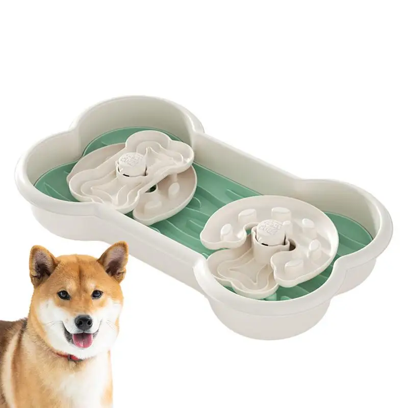 Slow Feeder Dog Bowls multifunctional Bone-shaped pet feeder Versatile dog slow food bowl Removable Dog Puzzle Feeder for puppy
Slow Feeder Dog Bowls multifunctional Bone-shaped pet feeder Versatile dog slow food bowl Removable Dog Puzzle Feeder for puppy
