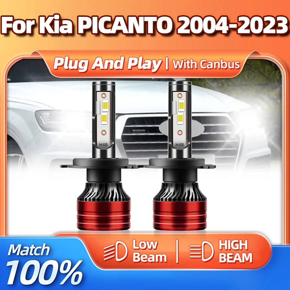 H4 Canbus LED Headlights 120W High Power 20000LM Car Headlamp Bulb 6000K For Kia PICANTO 2004-2017 2018 2019 2020 2021 2022 2023
H4 Canbus LED Headlights 120W High Power 20000LM Car Headlamp Bulb 6000K For Kia PICANTO 2004-2017 2018 2019 2020 2021 2022 2023