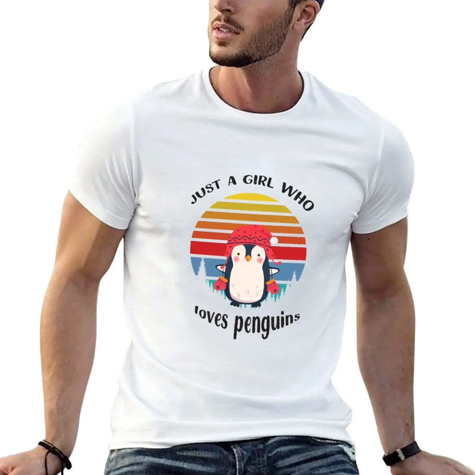 Just a girl who loves penguins T-Shirt heavyweights boys animal print shirt vintage slim fit t shirts for men
Just a girl who loves penguins T-Shirt heavyweights boys animal print shirt vintage slim fit t shirts for men