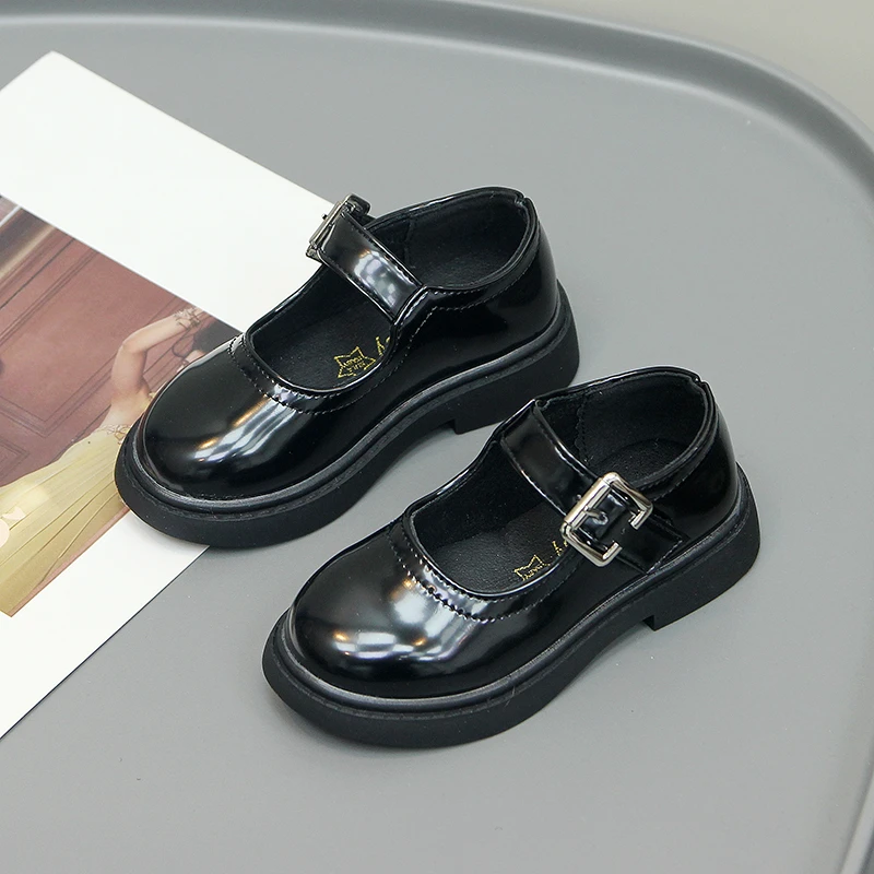 Boys' Light Casual Shoes Britainids Fashion Uniform School Shoes Girls' Black Glossy Casual Shoes Children's Leather Shoes 2023
Boys' Light Casual Shoes Britainids Fashion Uniform School Shoes Girls' Black Glossy Casual Shoes Children's Leather Shoes 2023