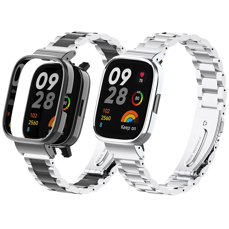 Металлический браслет для смарт-часов Redmi Watch 3 Active, ремешок для смарт-часов Redmi Watch 3/2 lite/Watch Mi
Металлический браслет для смарт-часов Redmi Watch 3 Active, ремешок для смарт-часов Redmi Watch 3/2 lite/Watch Mi