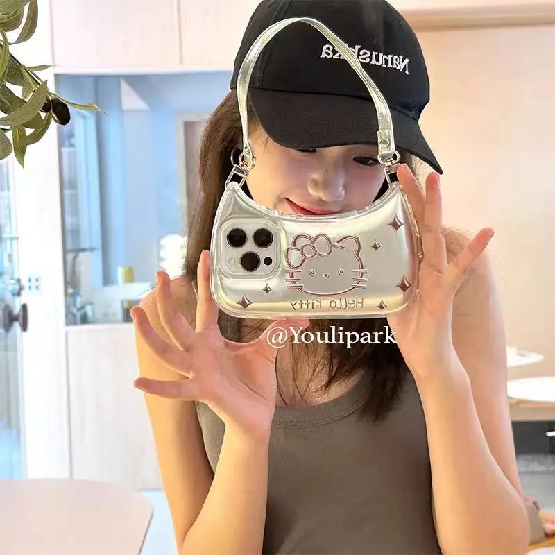 New Sanrio Ins Hello Kitty Pink Phone Case for Iphone 15 14 13 11 12 Pro Max X Xr Xs 7 8 Plus Y2K Clear Silicone Anti-Fall Cover
New Sanrio Ins Hello Kitty Pink Phone Case for Iphone 15 14 13 11 12 Pro Max X Xr Xs 7 8 Plus Y2K Clear Silicone Anti-Fall Cover