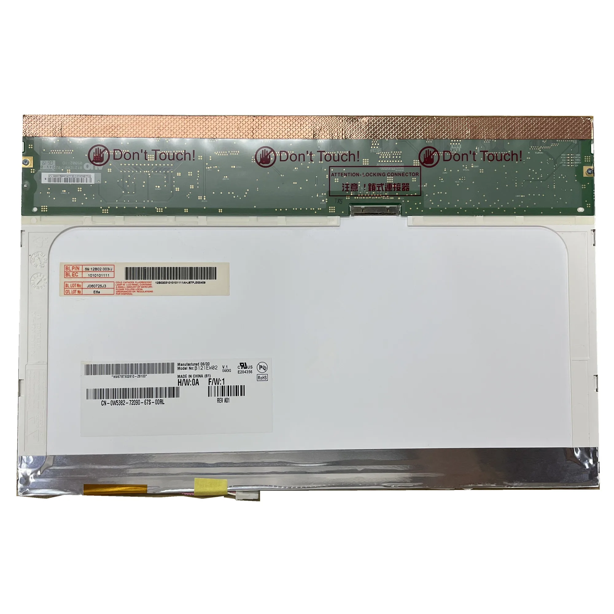 B121EW02 V.1 подходит для B121EW02 V.3 V.5 V.6 V.7 CLAA121WA01 LTN121W1-L03 LTD121EXEQ 12,1 ''ЖК-экран ноутбука 1280*800 LVDS 20 контактов
B121EW02 V.1 подходит для B121EW02 V.3 V.5 V.6 V.7 CLAA121WA01 LTN121W1-L03 LTD121EXEQ 12,1 ''ЖК-экран ноутбука 1280*800 LVDS 20 контактов