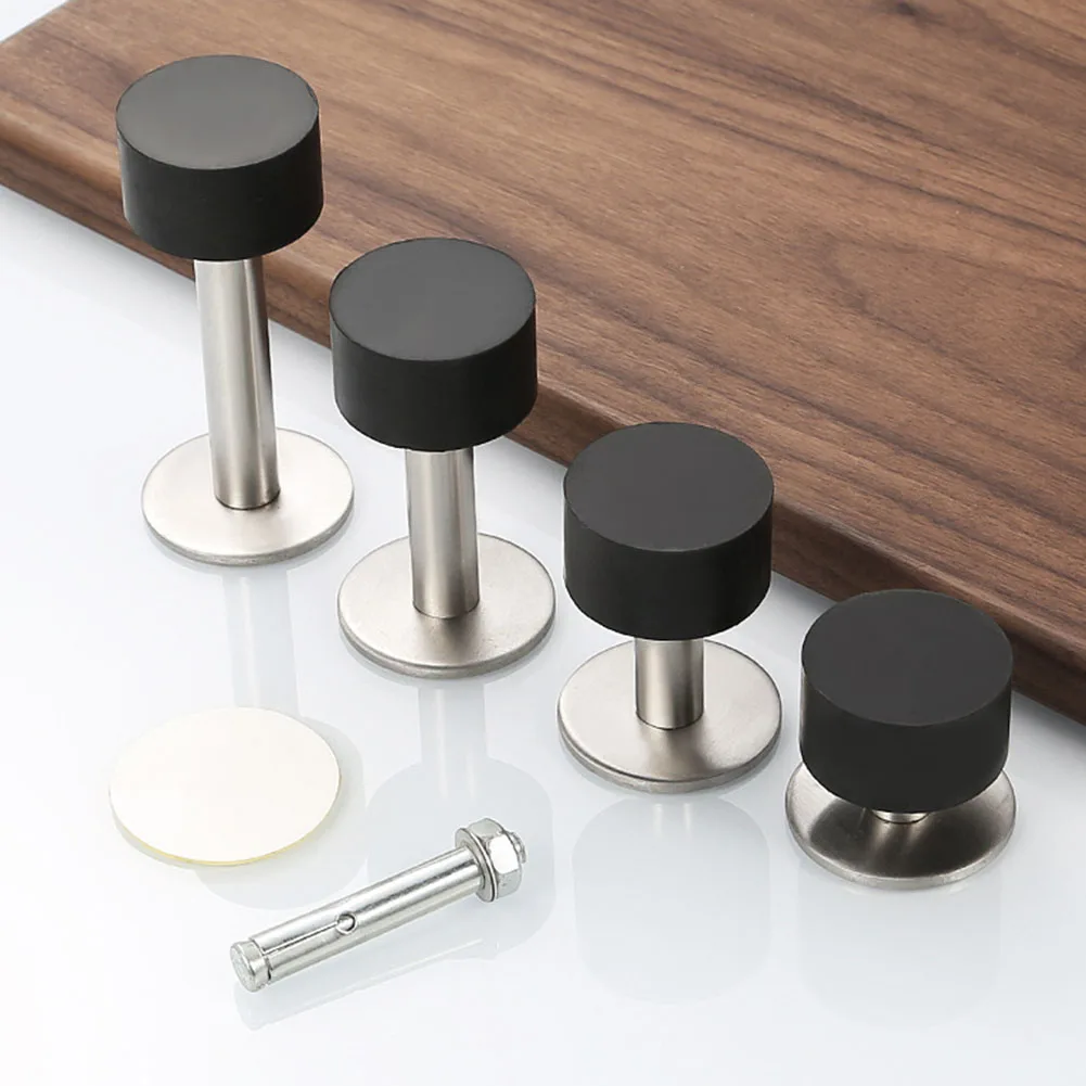 Stainless Steel Rubber Door Stop No-Punch Silent Anti-Collision Doorstop Wall Protection Wall Mounted Door Hardware
Stainless Steel Rubber Door Stop No-Punch Silent Anti-Collision Doorstop Wall Protection Wall Mounted Door Hardware