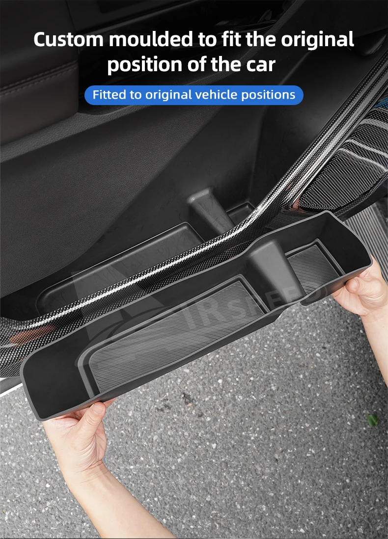 2pcs Silicone for Ford Explorer 2020 2021 2022 2023 2024 2025 Car Door Storage Box Armrest Holder Organizer Accessories LHD RHD S3c7182623a884b56b0da07e1d3fe77f3p