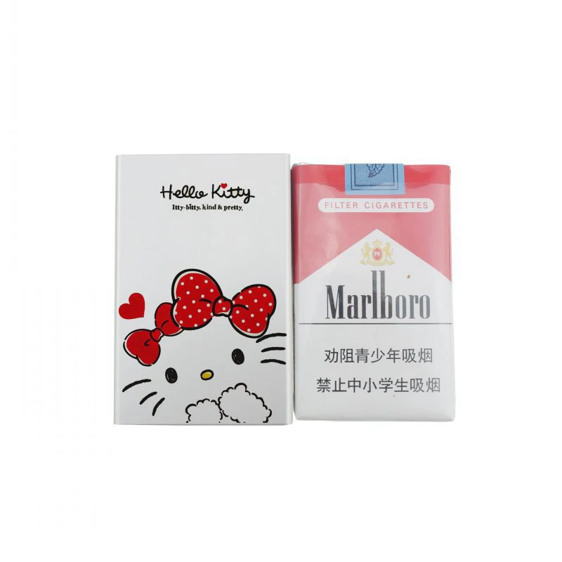 Sanrio Hello Kitty Metal Sliding Lid Cigarette Case Anime Coarse Cigarette Case Hide Cigarette Artifact Cigarette Accessories
Sanrio Hello Kitty Metal Sliding Lid Cigarette Case Anime Coarse Cigarette Case Hide Cigarette Artifact Cigarette Accessories