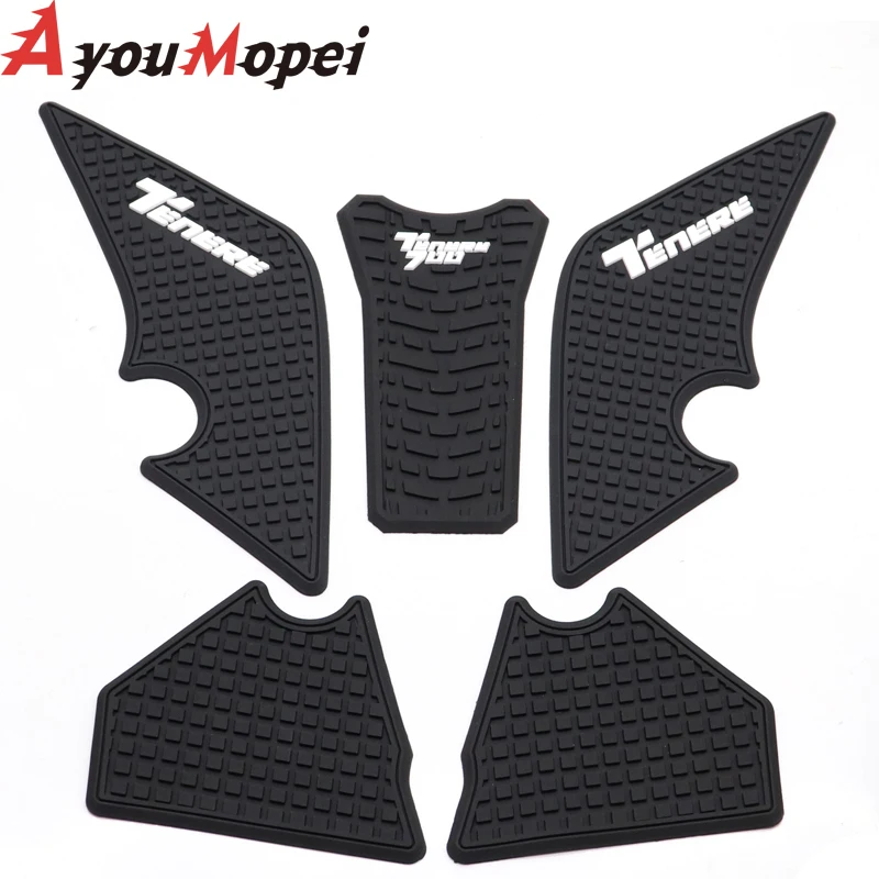 

FOR YAMAHA Non-slip Side Fuel Tank Stickers Tenere 700 T7 XTZ 700 T700 Rally 2019-2023 Waterproof Rubber Sticker Pad Motorcycle