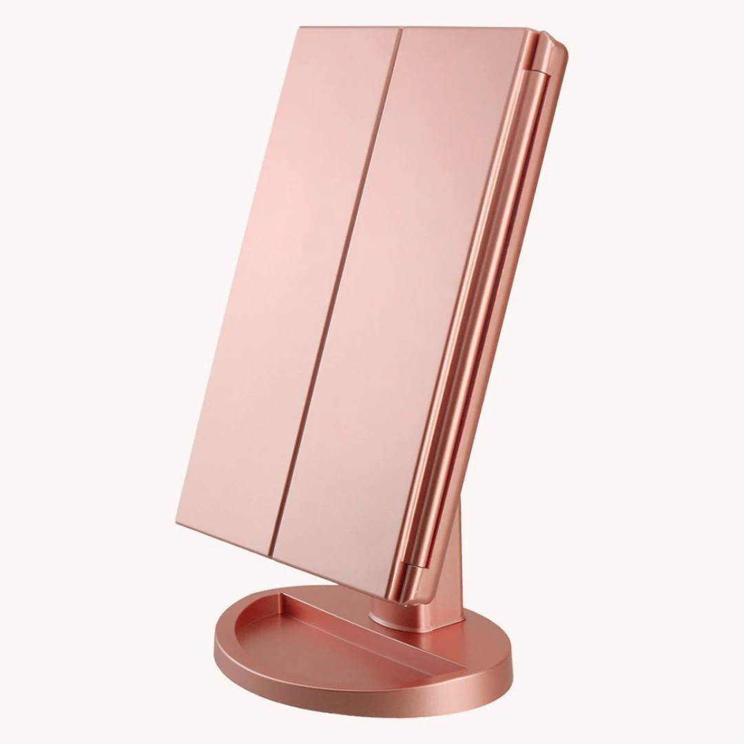 Amazon Top Seller 2019 Vanity Led Lighted Travel Makeup Mirror Desktop Trifold Magnified Make Up Mirror With Lights
Amazon Top Seller 2019 Vanity Led Lighted Travel Makeup Mirror Desktop Trifold Magnified Make Up Mirror With Lights