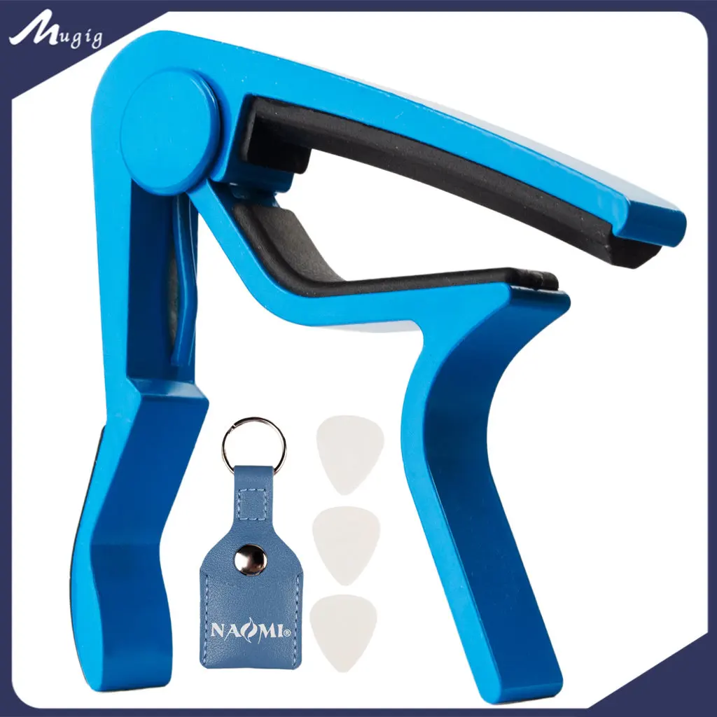 Mugig Acoustic Classic Guitar Capo Electric Guitar Gitar Guitarra Quick Change Clamp Capos Picks Leather Holder Accessories
Mugig Acoustic Classic Guitar Capo Electric Guitar Gitar Guitarra Quick Change Clamp Capos Picks Leather Holder Accessories