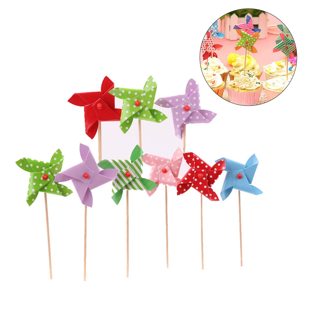 Cake Toppers Lovely Mini Pinwheel Cupcake Picks for Birthday Party Baby Shower Mini Pinwheel Cake Insert Decorate
Cake Toppers Lovely Mini Pinwheel Cupcake Picks for Birthday Party Baby Shower Mini Pinwheel Cake Insert Decorate