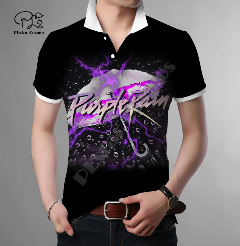 NewFashion Popular Singer Prince Rogers Nelson Purple Harajuku 3DPrint Unisex Casual Funny Polo Shirts Summer Short Sleeves N-3
NewFashion Popular Singer Prince Rogers Nelson Purple Harajuku 3DPrint Unisex Casual Funny Polo Shirts Summer Short Sleeves N-3