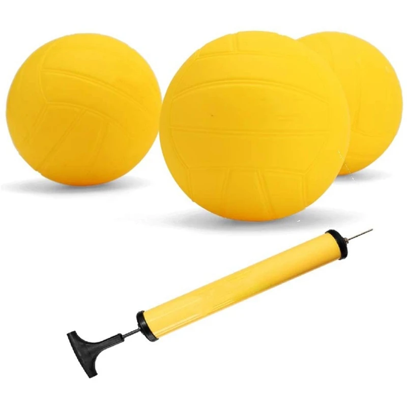 Viminston Roundnet Game Ball Replaceable Competitive Balls Mini Volleyball 3-Pack With Pump
Viminston Roundnet Game Ball Replaceable Competitive Balls Mini Volleyball 3-Pack With Pump