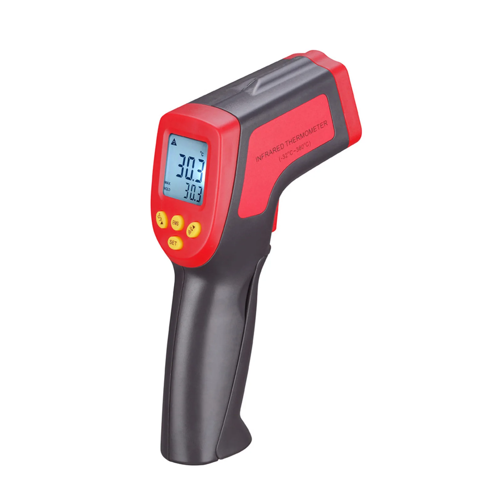 Digital Display Industrial Thermometer Infrared Temperature Measuring Gun No Touch Gun Thermometer with Backlit Display
Digital Display Industrial Thermometer Infrared Temperature Measuring Gun No Touch Gun Thermometer with Backlit Display