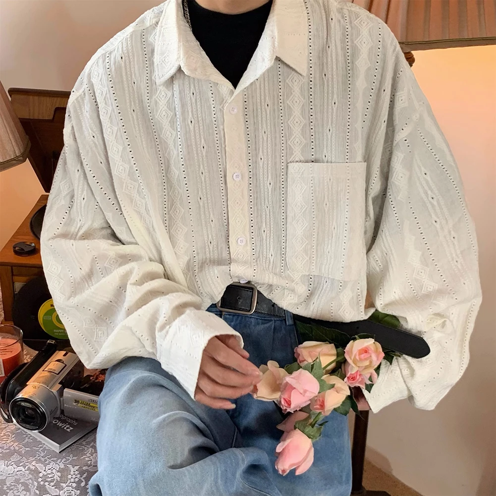Comfortable Daily Holiday Men Shirt Mesh Sexy Slight Stretch Solid Color Spring White Autumn Blouse Brown Casual
Comfortable Daily Holiday Men Shirt Mesh Sexy Slight Stretch Solid Color Spring White Autumn Blouse Brown Casual