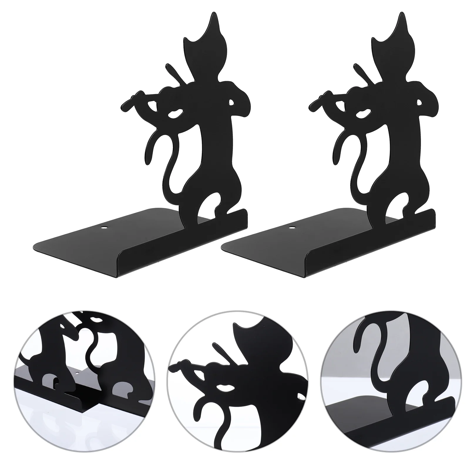 Animal Universal Black Cat Book Organizer Box Child Office Bookshelf for Kids Cases The Decor Metal Funny Ends Book Organizer
Animal Universal Black Cat Book Organizer Box Child Office Bookshelf for Kids Cases The Decor Metal Funny Ends Book Organizer