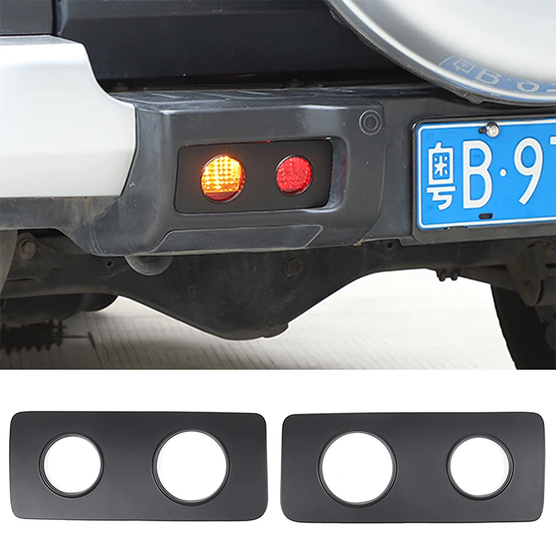 2Pcs ABS Black Rear Fog Light Lamp Cover Trim for Toyota FJ Cruiser 2007-2021 Car Accessories
2Pcs ABS Black Rear Fog Light Lamp Cover Trim for Toyota FJ Cruiser 2007-2021 Car Accessories