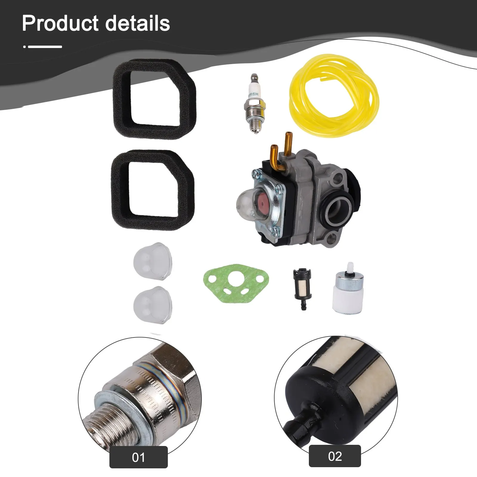 Enhance the Performance of Your Tools with this Carburetor For RY252CS RY253SS RY251PH RY254BC, Trusted Quality
Enhance the Performance of Your Tools with this Carburetor For RY252CS RY253SS RY251PH RY254BC, Trusted Quality