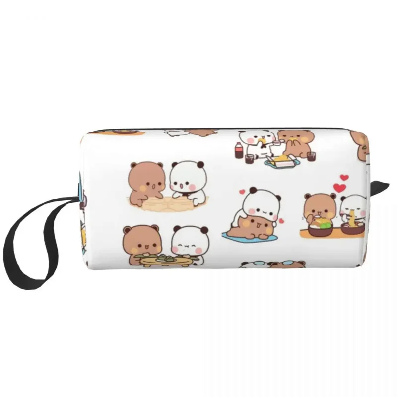 Peach And Goma Cute Makeup Bags mochi brownie bear Toiletry Cosmetic Bag Fashion Travel Makeup Organizer Case
Peach And Goma Cute Makeup Bags mochi brownie bear Toiletry Cosmetic Bag Fashion Travel Makeup Organizer Case