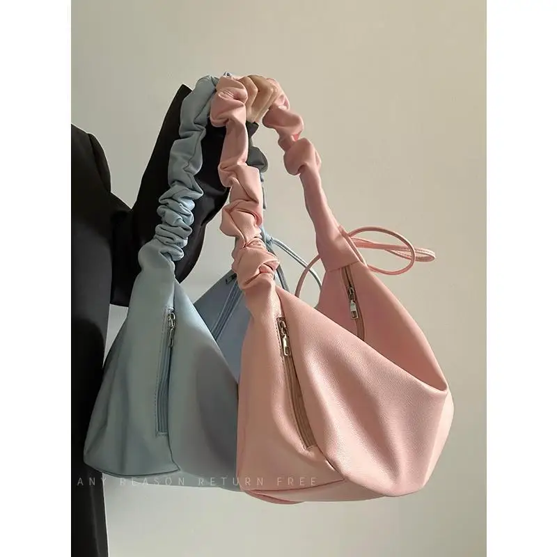 Korean Solid Soft Leather Minimalist Women Tote Bag Ins Large Capacity Lightweight Casual Fashion Student Commuting Shoulder Bag
Korean Solid Soft Leather Minimalist Women Tote Bag Ins Large Capacity Lightweight Casual Fashion Student Commuting Shoulder Bag