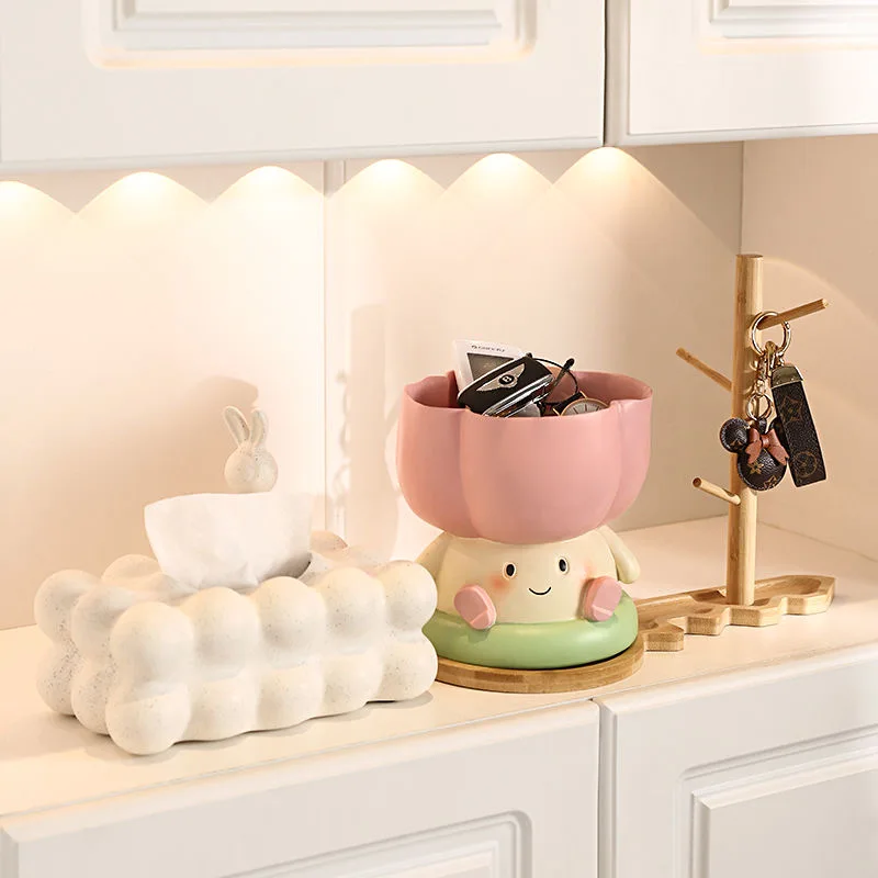 Kawaii Flowers Art Desktop Storage Handicraft Ornaments Figurine Modern Home Statues Sculptures Kids Room Decoration Accessorie 
Kawaii Flowers Art Desktop Storage Handicraft Ornaments Figurine Modern Home Statues Sculptures Kids Room Decoration Accessorie