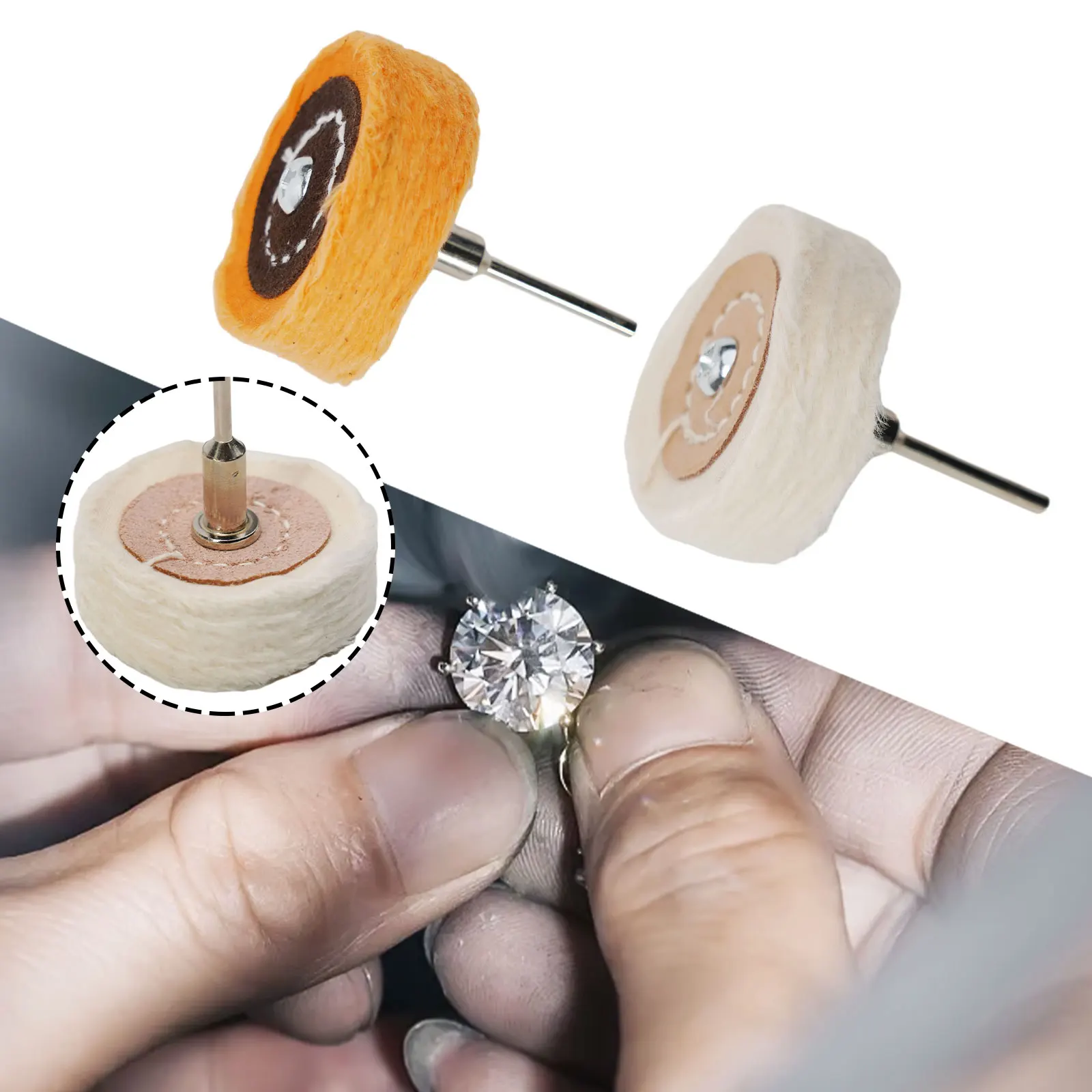 2PCS Polishing Wheel Cloth Buffing Wheel Gold Silver Jewelry Mirror Polish Pad 50mm Buffing Wheel Grinder Head Drill Rotary
2PCS Polishing Wheel Cloth Buffing Wheel Gold Silver Jewelry Mirror Polish Pad 50mm Buffing Wheel Grinder Head Drill Rotary