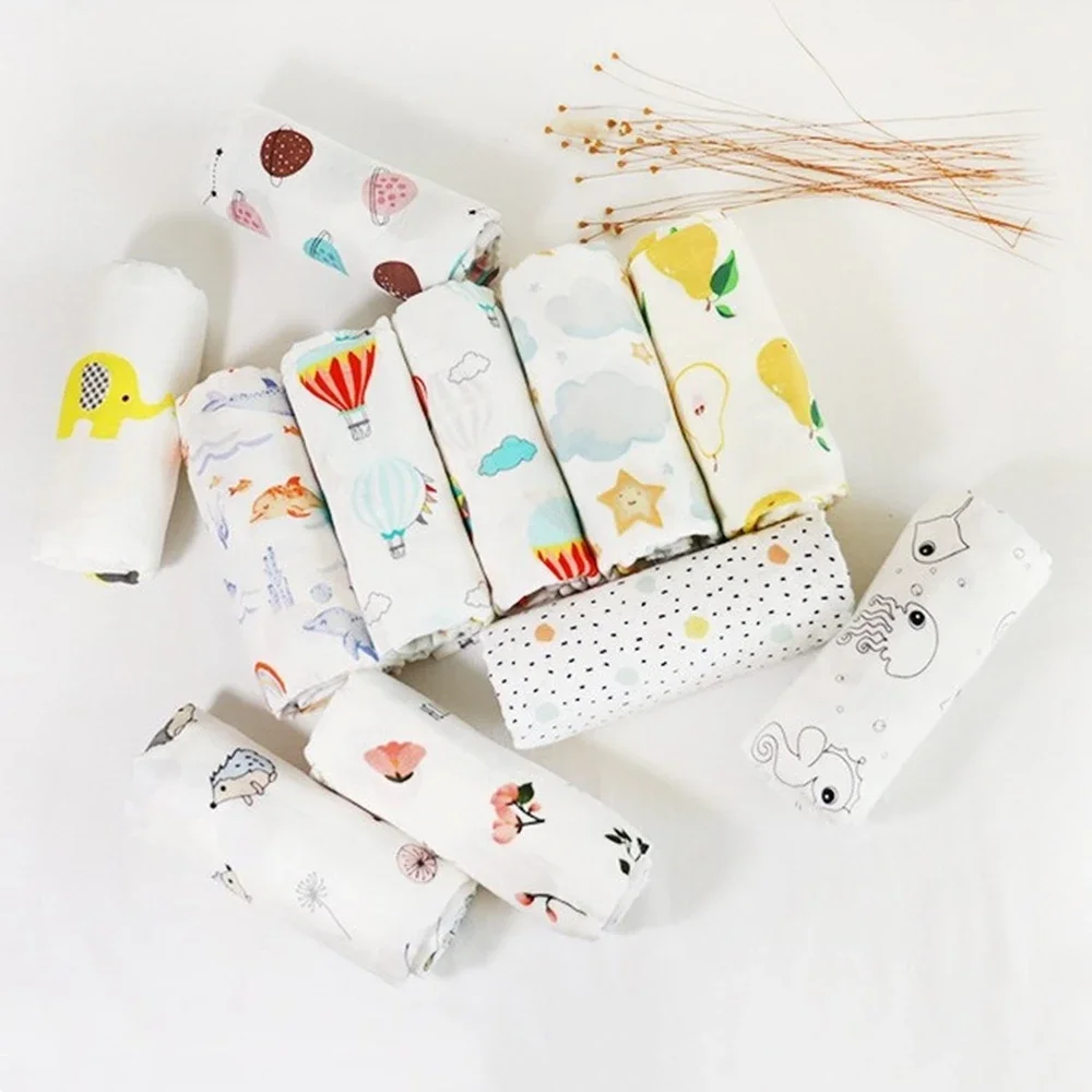 Bamboo Cotton Soft Baby Blankets Newborn Muslin Swaddle Blanket for Newborn Girl and Boy Baby Bath Towel 120*120cm
Bamboo Cotton Soft Baby Blankets Newborn Muslin Swaddle Blanket for Newborn Girl and Boy Baby Bath Towel 120*120cm