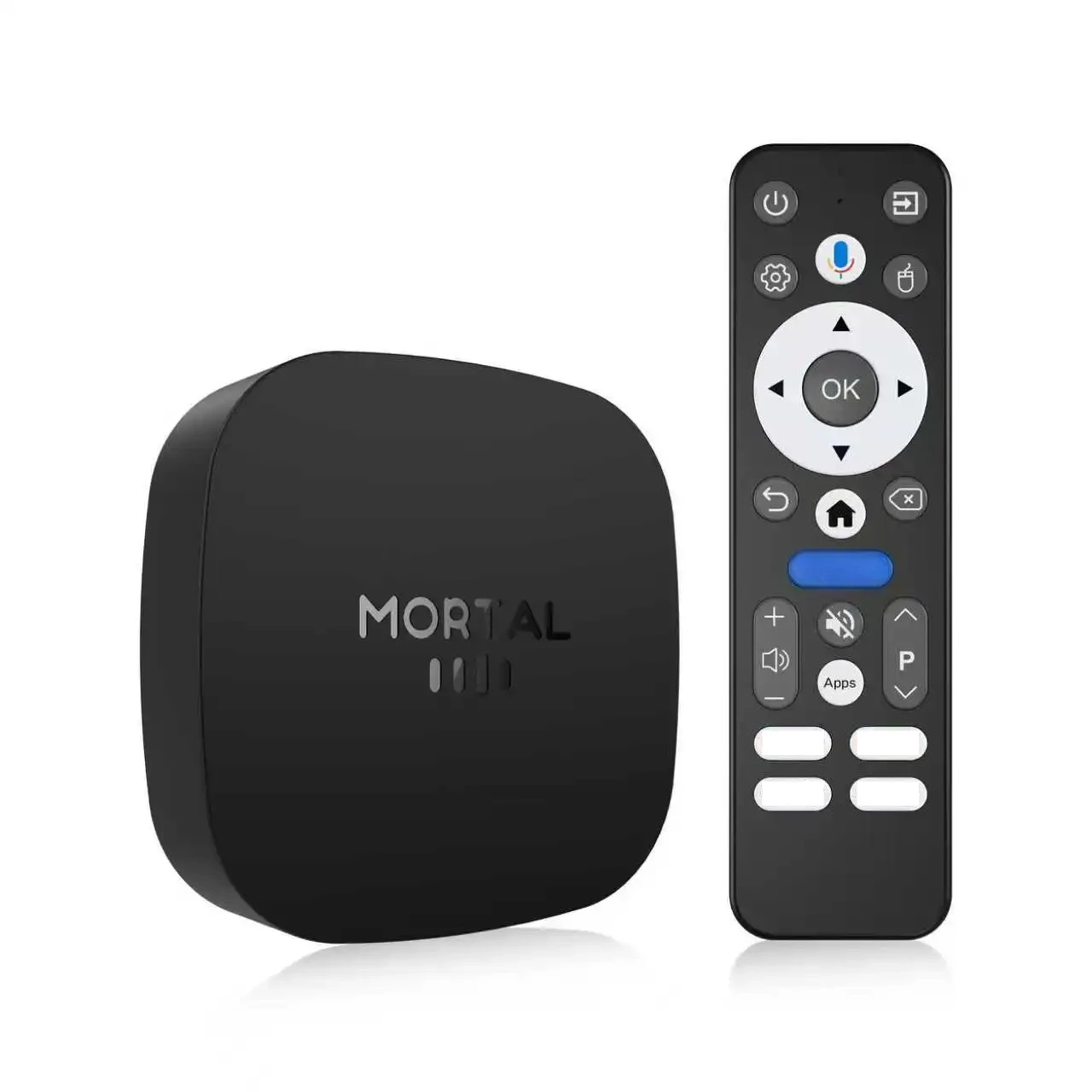 S3c836cd7daf343a29def22ac0ff476016 2026 New Android 16 Smart TV Box Rockchip RK3518 WIFI6 BT 5.4 UI Interface 8K HD Media Player Voice Assistant Set Top Box IPTV