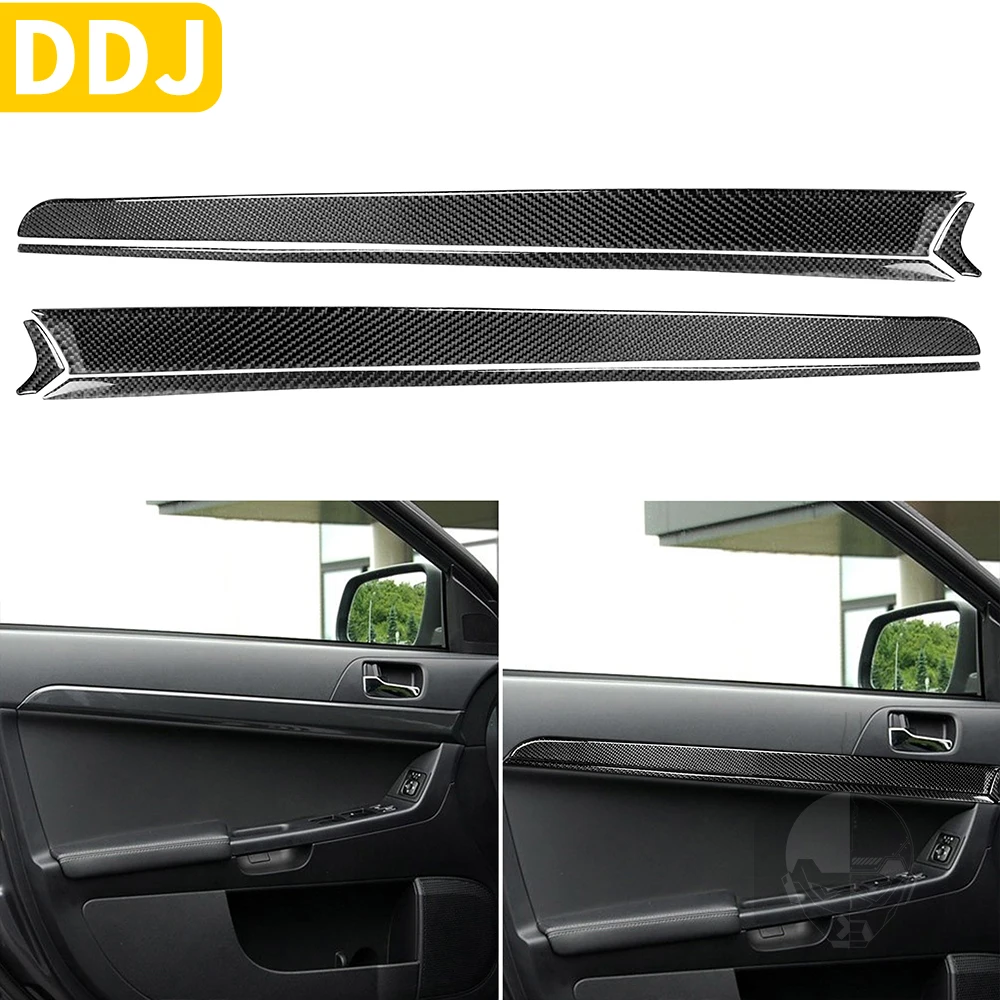For Mitsubishi Lancer 2008-2015 Carbon Fiber Both Side Door Trim Strip Door Panel Sticker Modified Car Accessories
For Mitsubishi Lancer 2008-2015 Carbon Fiber Both Side Door Trim Strip Door Panel Sticker Modified Car Accessories