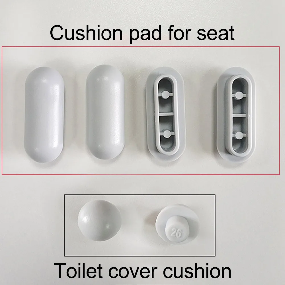 1 Set Toilet Seat Buffers White Stop Bumper Seat Bumpers Top Cover Cushion Toilet Seat Cushion Bathroom Toilet Lid Accessories
1 Set Toilet Seat Buffers White Stop Bumper Seat Bumpers Top Cover Cushion Toilet Seat Cushion Bathroom Toilet Lid Accessories