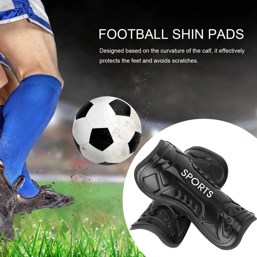 

Non-slip Shin Pads Youth Soccer Shin Guards Set High Strength Impact Resistant Lightweight Calf Protection Breathable for Kids