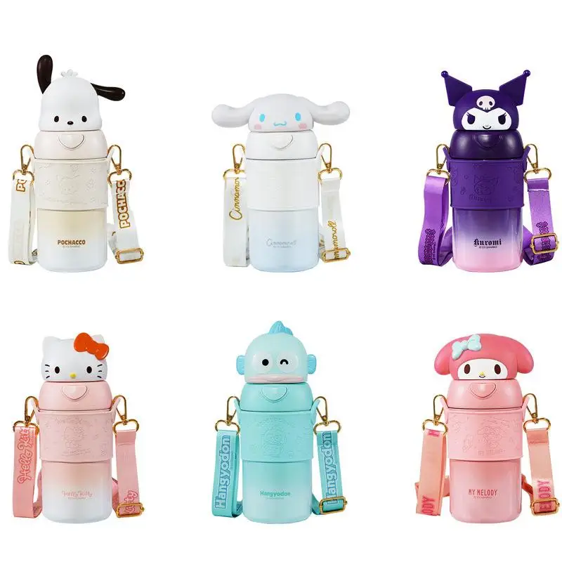 Kawaii Sanrio Hello Kitty Cinnamoroll 316 Stainless Vacuum Cup Kuromi Cartoon Anime 560 Milliliters Children Portable Water Cup
Kawaii Sanrio Hello Kitty Cinnamoroll 316 Stainless Vacuum Cup Kuromi Cartoon Anime 560 Milliliters Children Portable Water Cup
