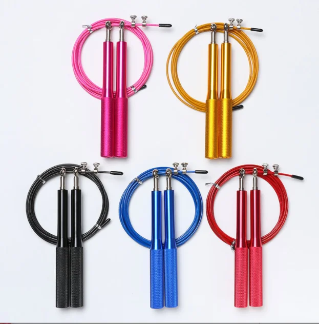 High Speed Aluminum Metal Handle Bearing Jump Rope Fast Jump Rope Fitness Jump Rope
High Speed Aluminum Metal Handle Bearing Jump Rope Fast Jump Rope Fitness Jump Rope