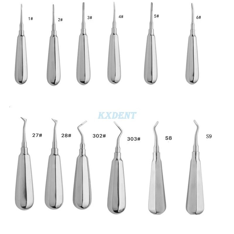 12Pcs/set Dental Luxating Lift Elevator Stainless Steel Teeth Clareador Curved Root Hexagon Handle Dentist Surgical Tool
12Pcs/set Dental Luxating Lift Elevator Stainless Steel Teeth Clareador Curved Root Hexagon Handle Dentist Surgical Tool