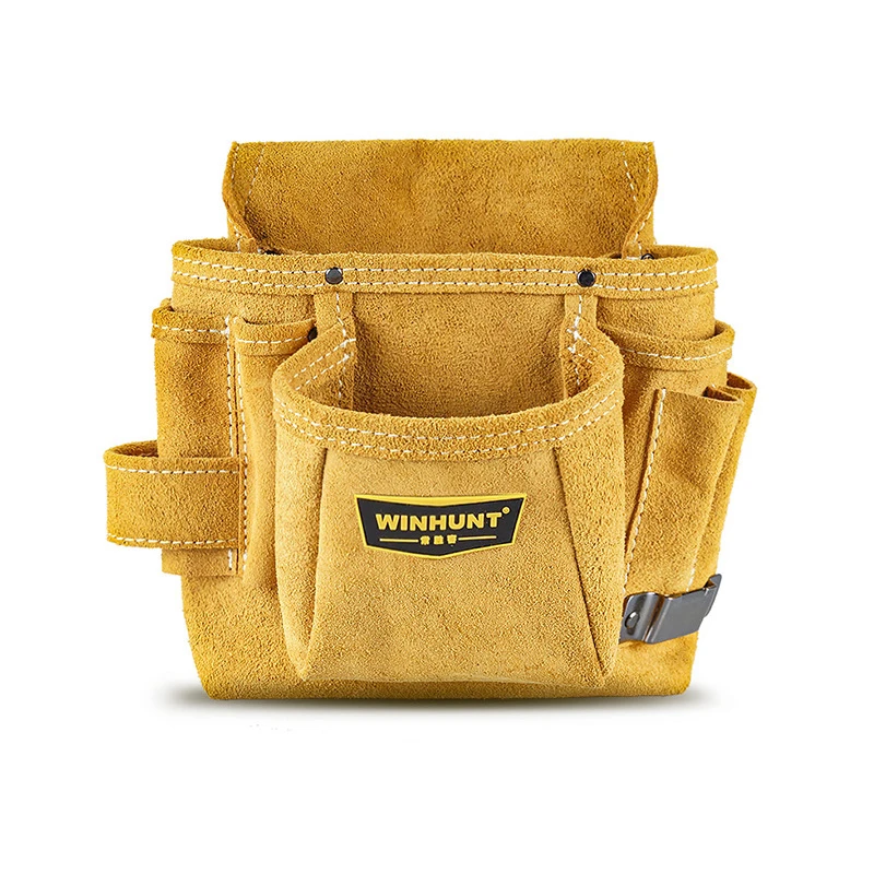Tool Bag Thickened Leather Multi-functional Electrical Woodworking Repair Bag Hardware Tool Waist Bag
Tool Bag Thickened Leather Multi-functional Electrical Woodworking Repair Bag Hardware Tool Waist Bag