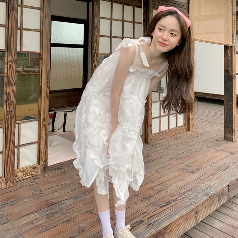 2023 New Dress Korean Version Sweet Super Fairy Loose Slim Irregular Strap Fashion Versatile Free Shipping
2023 New Dress Korean Version Sweet Super Fairy Loose Slim Irregular Strap Fashion Versatile Free Shipping