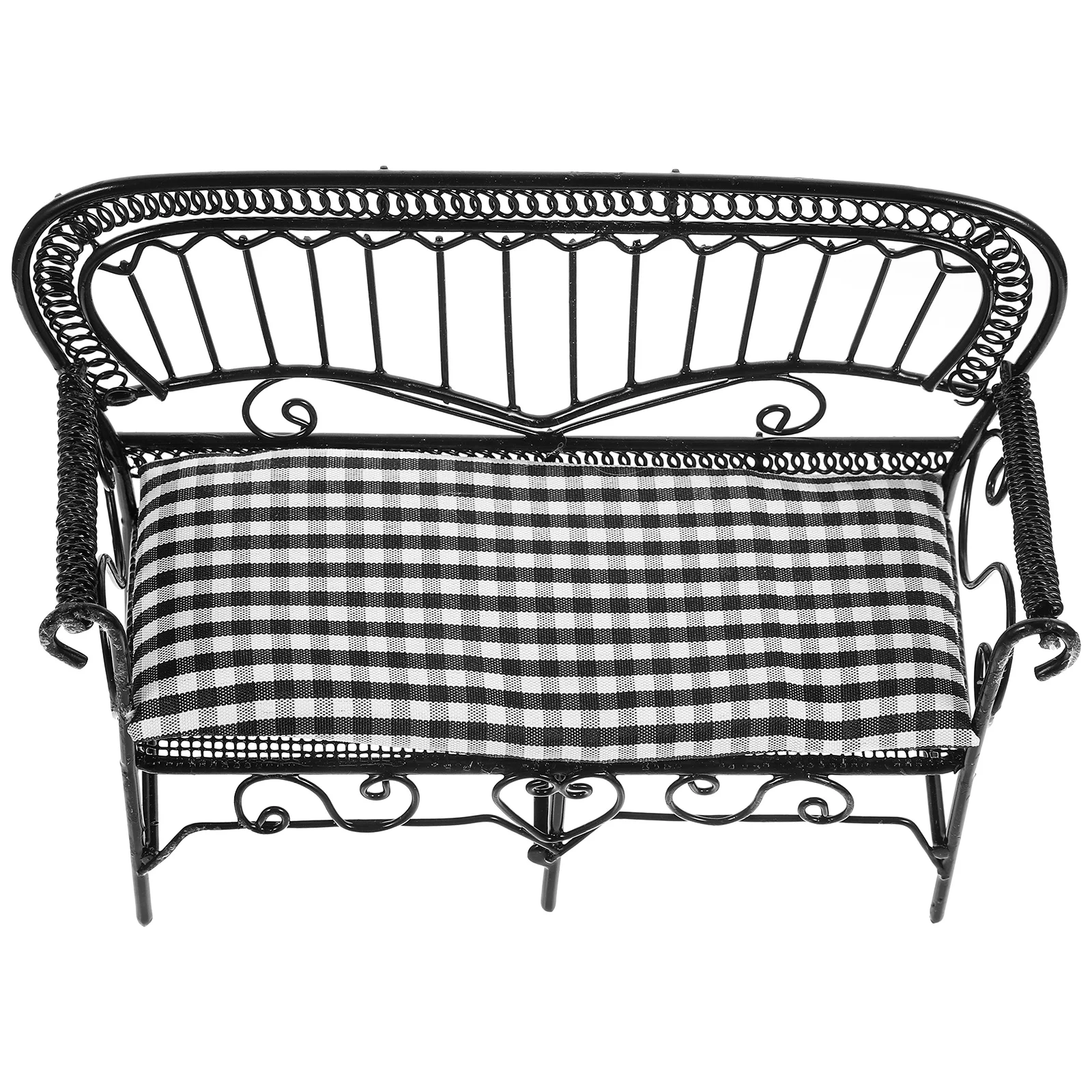 Miniature Metal Bench Sofa for Dollhouse 1:12 Scale Mini Chair Model with Cotton Cloth Furniture and Landscape
Miniature Metal Bench Sofa for Dollhouse 1:12 Scale Mini Chair Model with Cotton Cloth Furniture and Landscape
