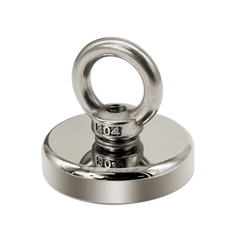 Super Strong Magnet Neodymium Fishing Magnet Heavy Duty Rare Earth Magnet with Countersunk Hole Eyebolt Salvage Magnetic Fishing
Super Strong Magnet Neodymium Fishing Magnet Heavy Duty Rare Earth Magnet with Countersunk Hole Eyebolt Salvage Magnetic Fishing