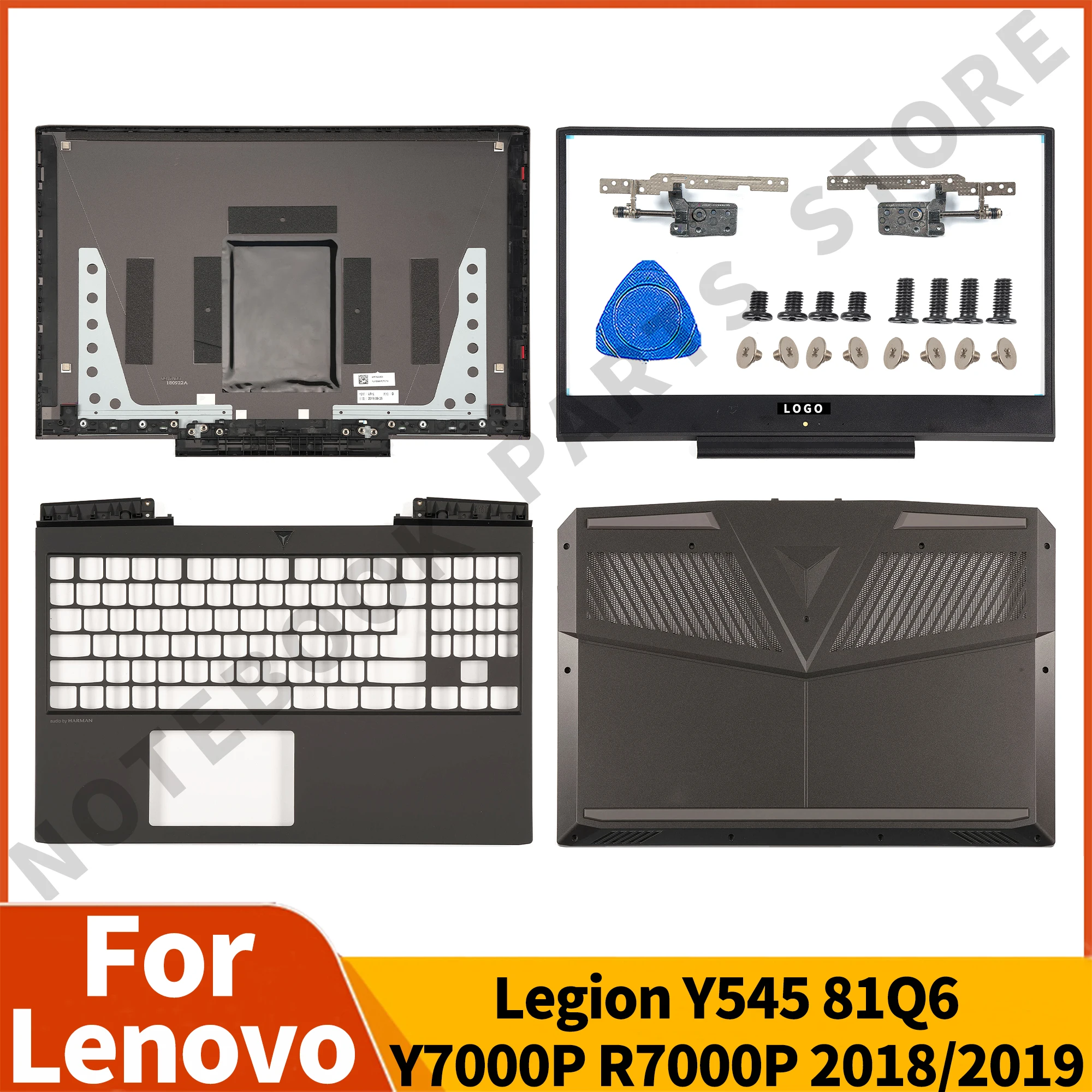 New Laptop Part For Lenovo Legion Y545 81Q6 Y7000P R7000P 2018 2019 LCD Back Cover Bezel Palmrest Hinges Air Outlet Bottom Case
New Laptop Part For Lenovo Legion Y545 81Q6 Y7000P R7000P 2018 2019 LCD Back Cover Bezel Palmrest Hinges Air Outlet Bottom Case