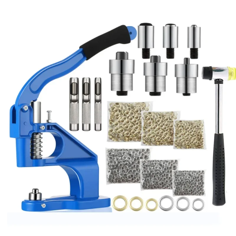 Riveting Machine Eyelet Buckle Hand Press Leather Dotter Eyelet Button Lacelock Suit Small Manual Press
Riveting Machine Eyelet Buckle Hand Press Leather Dotter Eyelet Button Lacelock Suit Small Manual Press