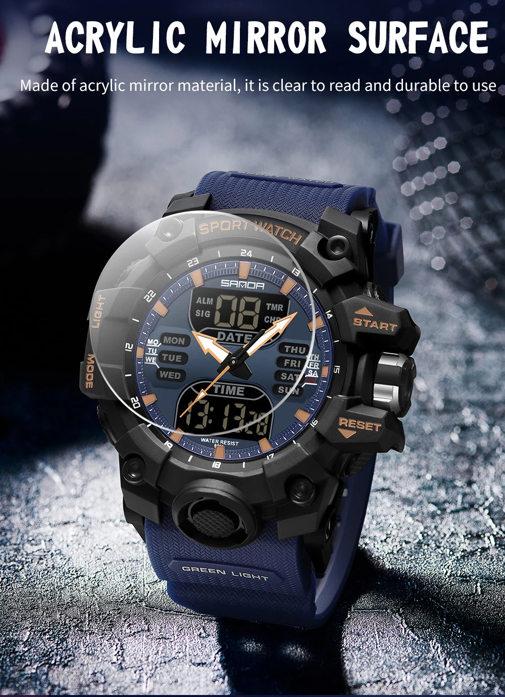 Men Watch Waterproof Men Watch Waterproof