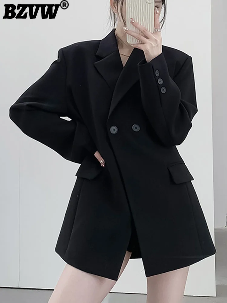 BZVW Trendy Designer Blazer For Women's Coat 2023 Spring Autumn Slim Waist Retraction Right Angle Shoulder Suit Jacket Female
BZVW Trendy Designer Blazer For Women's Coat 2023 Spring Autumn Slim Waist Retraction Right Angle Shoulder Suit Jacket Female