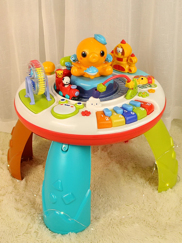Baby Activity Table Musical Toys Sound Maker Games for Babies Sensory Toys Multi-Functional Movement Developing Educational Toys
Baby Activity Table Musical Toys Sound Maker Games for Babies Sensory Toys Multi-Functional Movement Developing Educational Toys