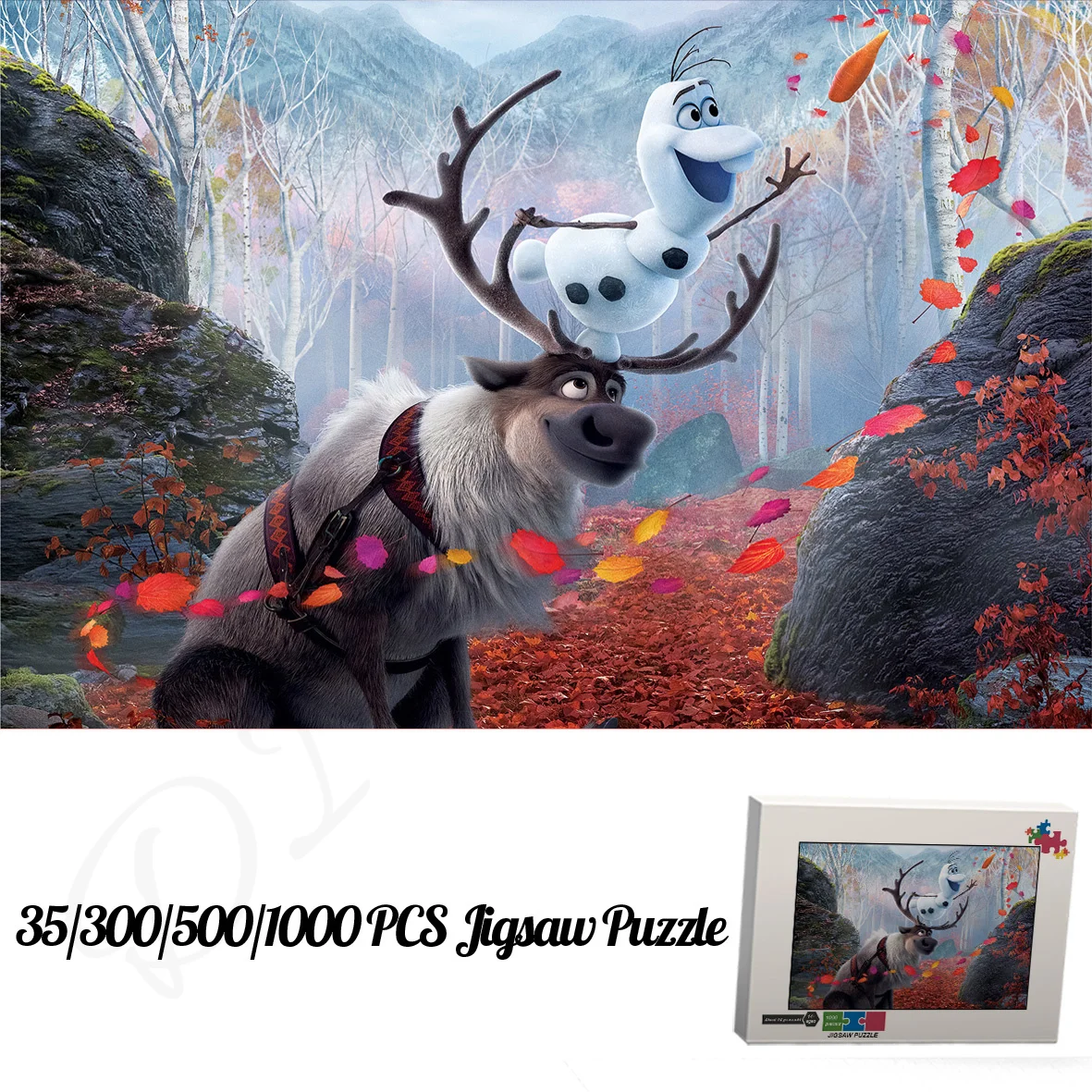Пазлы Sven and Olaf из мультфильма «замороженные персонажи» 35 300 500 1000 Деревянные пазлы уникальные Обучающие игрушки и хобби
Пазлы Sven and Olaf из мультфильма «замороженные персонажи» 35 300 500 1000 Деревянные пазлы уникальные Обучающие игрушки и хобби